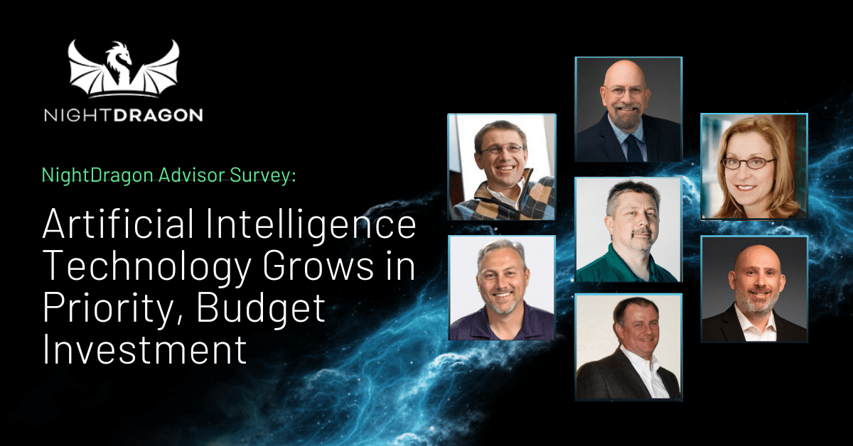AI technology Advisor survey with headshot photos