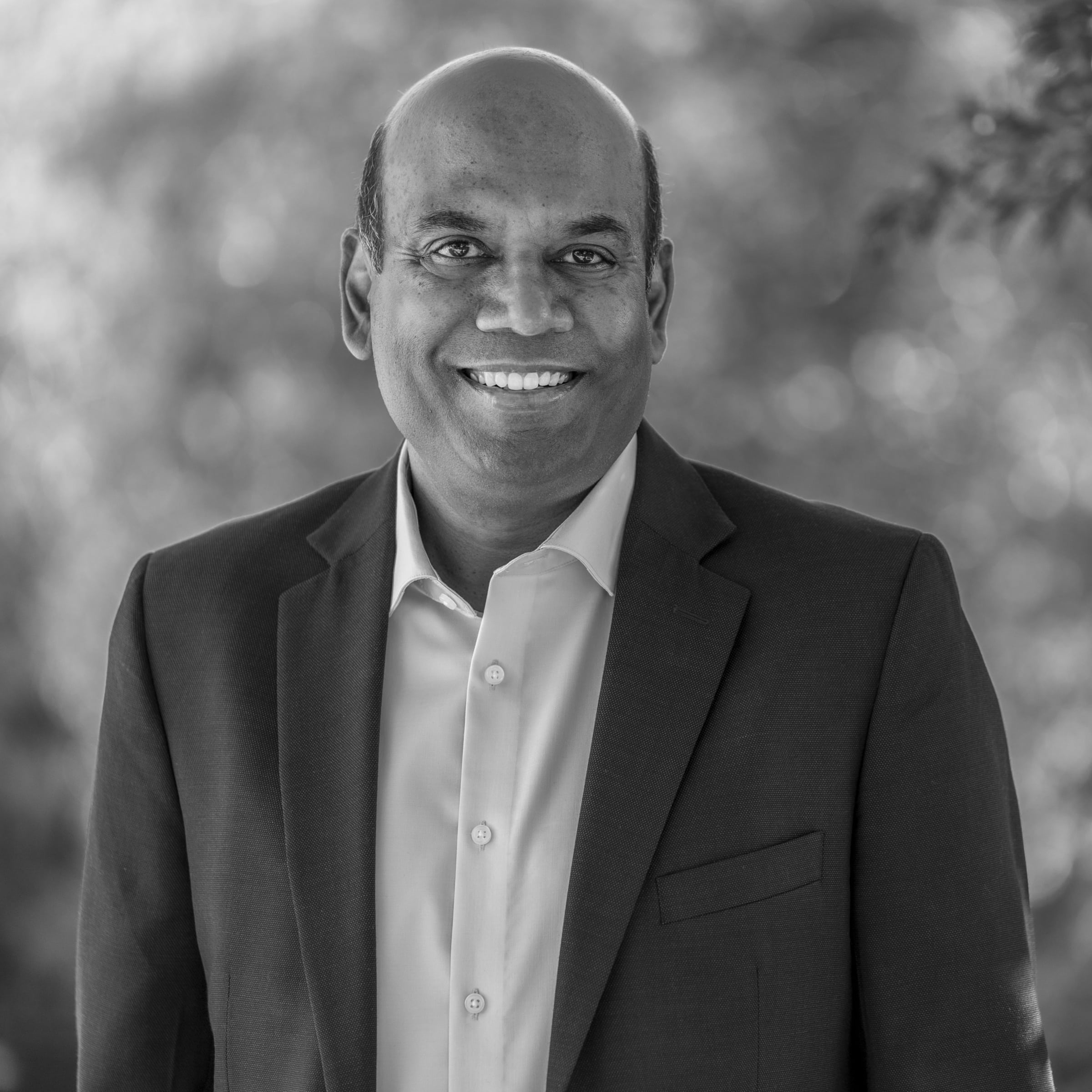 Sridhar-Jayanthi headshot photo black and white